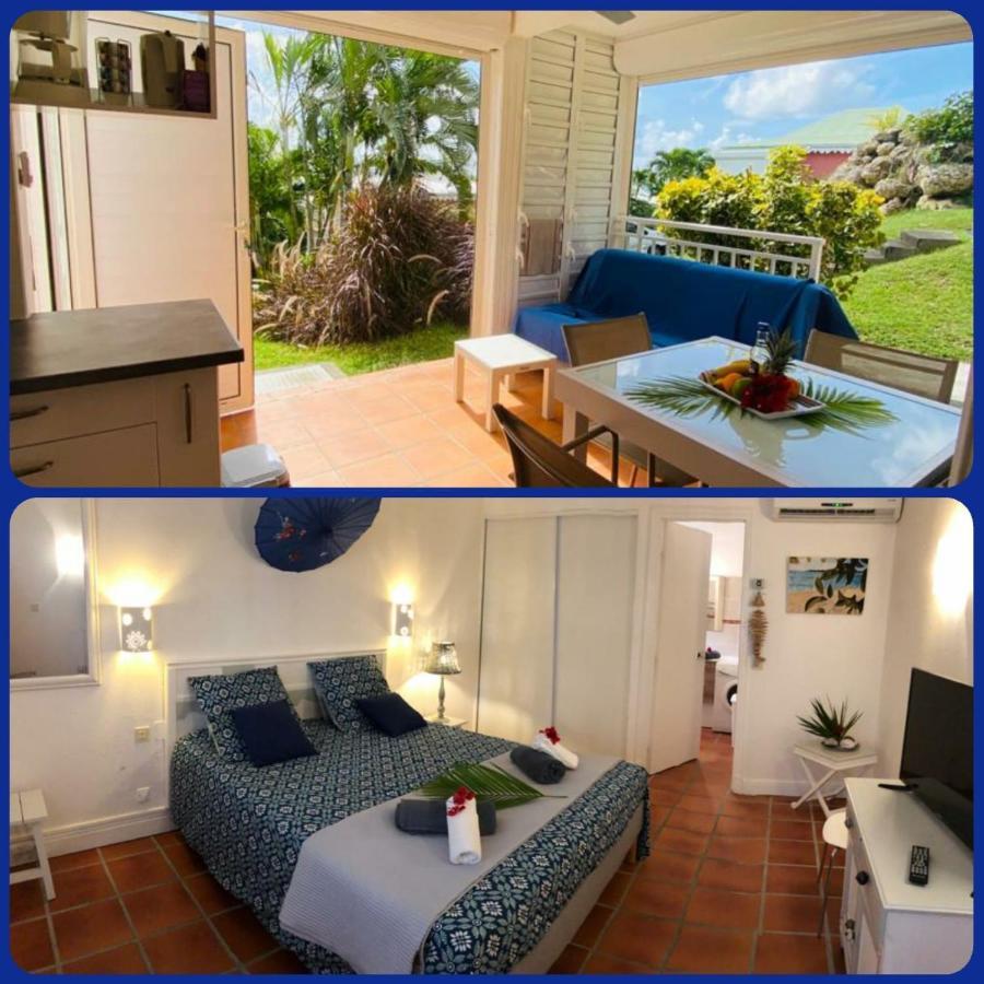 Appartement Rez-De-Chaussee De Villa A 1 Minute De La Plage Saint-Francois  Bagian luar foto