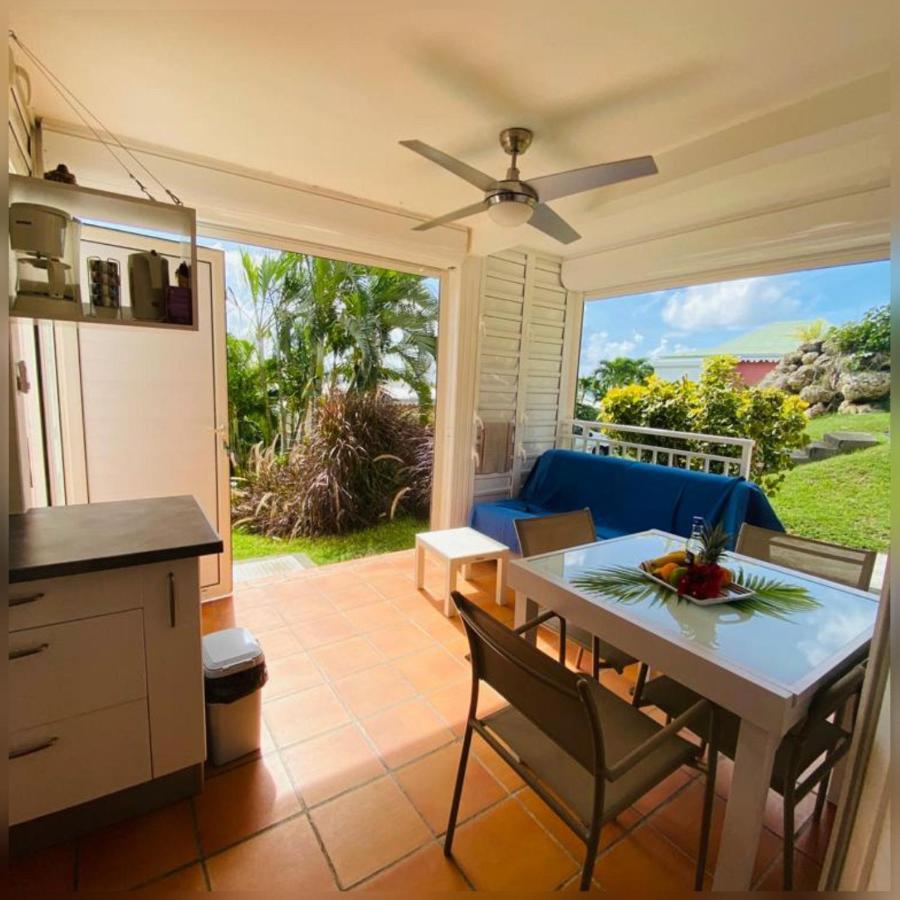 Appartement Rez-De-Chaussee De Villa A 1 Minute De La Plage Saint-Francois  Bagian luar foto