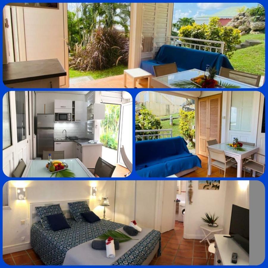 Appartement Rez-De-Chaussee De Villa A 1 Minute De La Plage Saint-Francois  Bagian luar foto